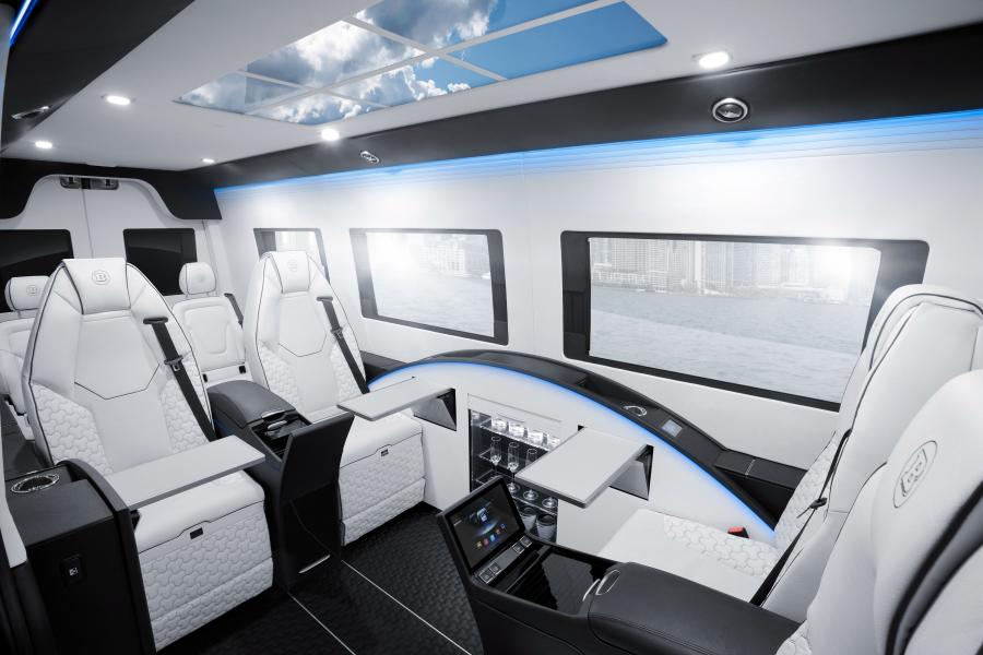 Интерьер Mercedes-Benz Sprinter Business Lounge by Brabus (Br.906) 2014 года  (фото 7 из 33)